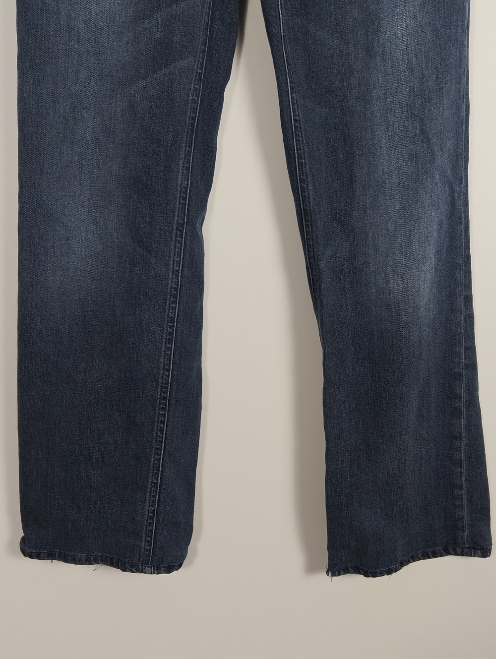 ROBERTO CAVALLI Mid-Rise Wide Leg Dark Wash Jeans Size EUR 46 US 10 - Picture 7 of 16